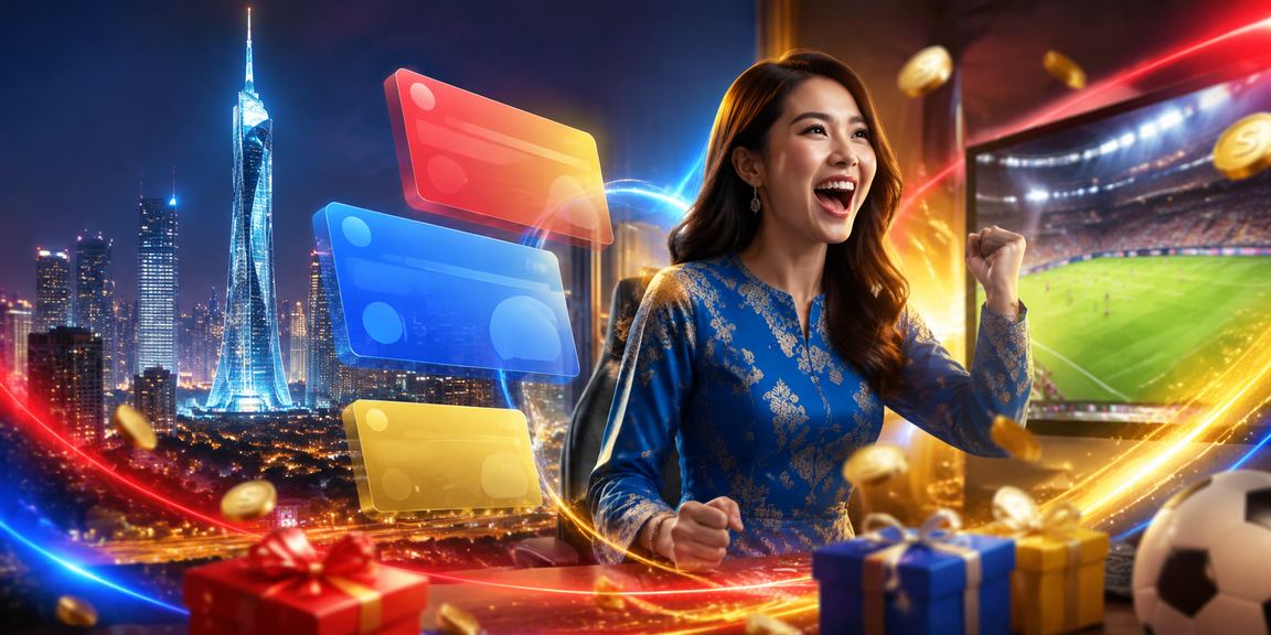 Pengguna Malaysia dalam pakaian baju kurung menikmati rebat dan bonus di platform 3gp